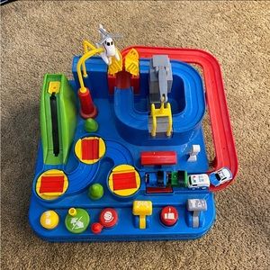 Puzzle Rail Cars, City Rescue Playsets Magneto Toys